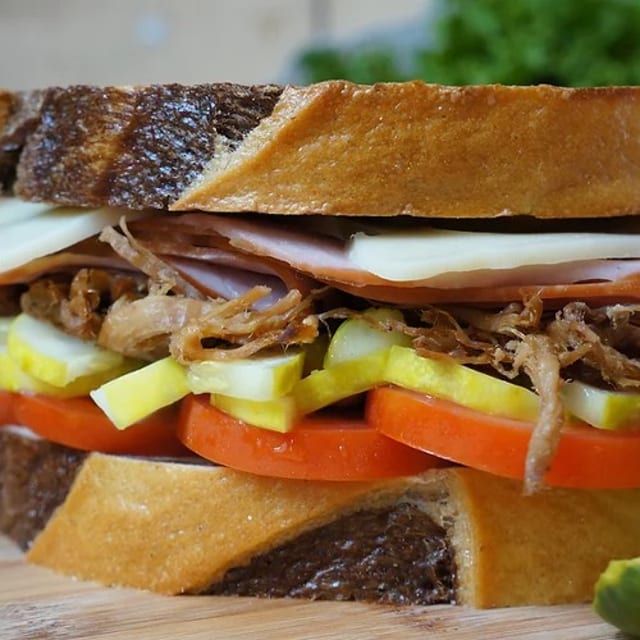 Llana Cubana Sandwich.