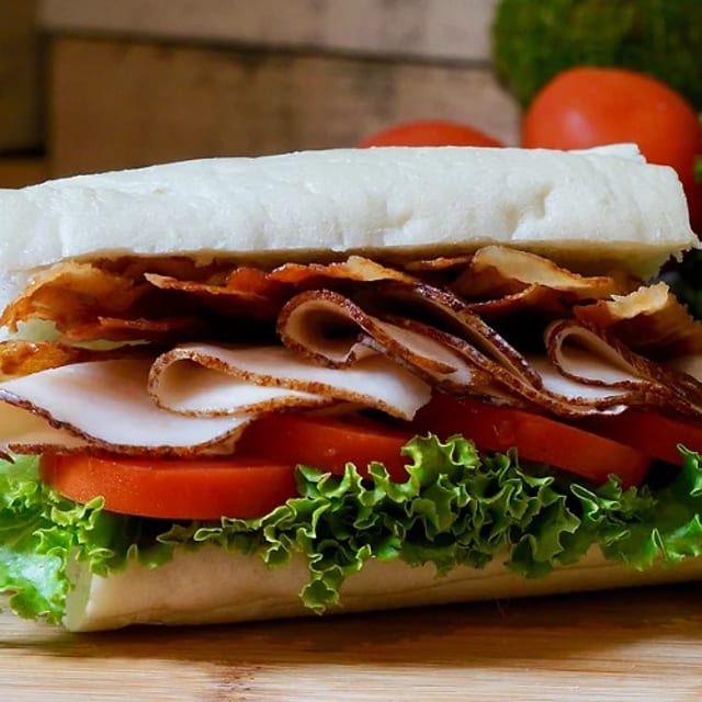 Turkey BLT Sandwich (Full).